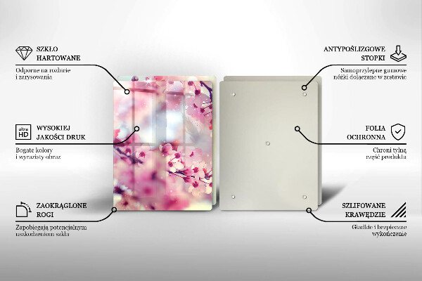 Herdabdeckung Naturapfelblüten