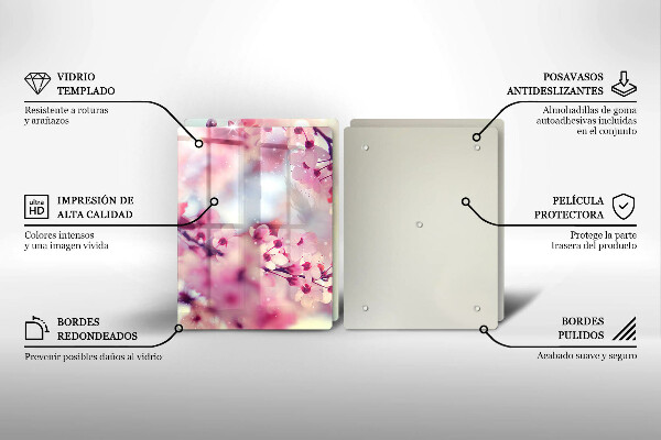 Herdabdeckung Naturapfelblüten