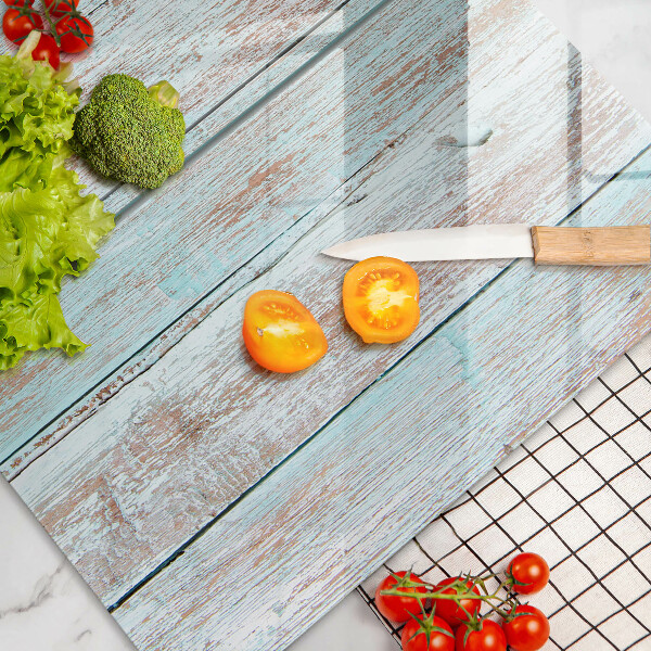 Herdabdeckung Alte Vintage-Bretter