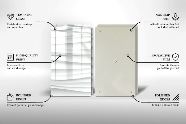 Herdabdeckung Moderne Struktur