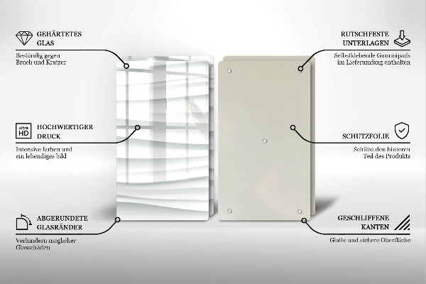 Herdabdeckung Moderne Struktur
