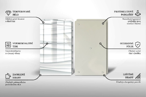 Herdabdeckung Moderne Struktur