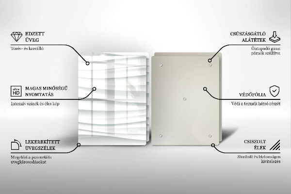 Herdabdeckung Moderne Struktur