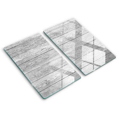 Herdabdeckung Alte Holzbretter