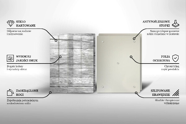 Herdabdeckung Alte Holzbretter