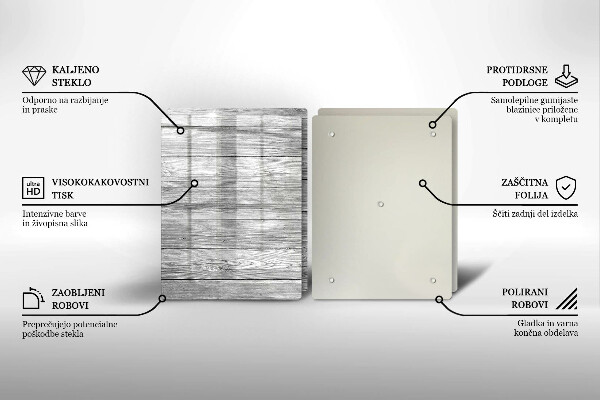 Herdabdeckung Alte Holzbretter