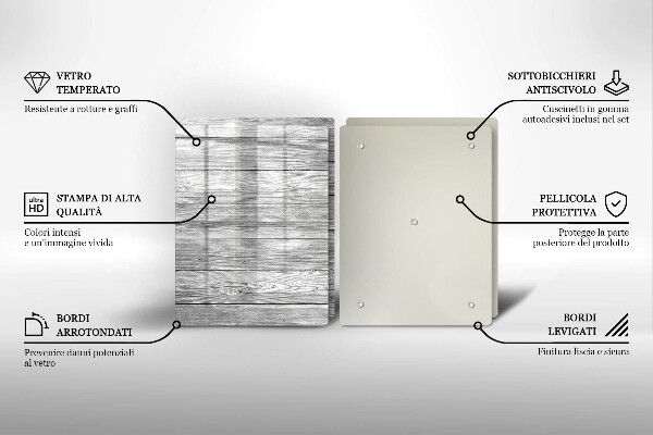 Herdabdeckung Alte Holzbretter