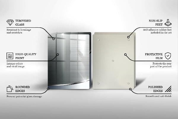 Herdabdeckung Abstraktionsmuster aus Metall