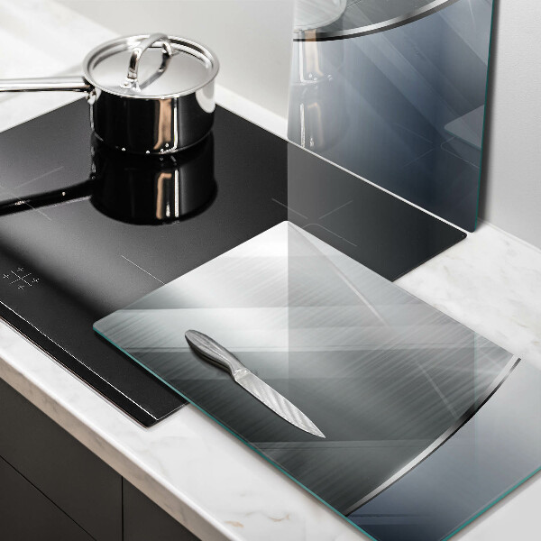 Herdabdeckung Abstraktionsmuster aus Metall