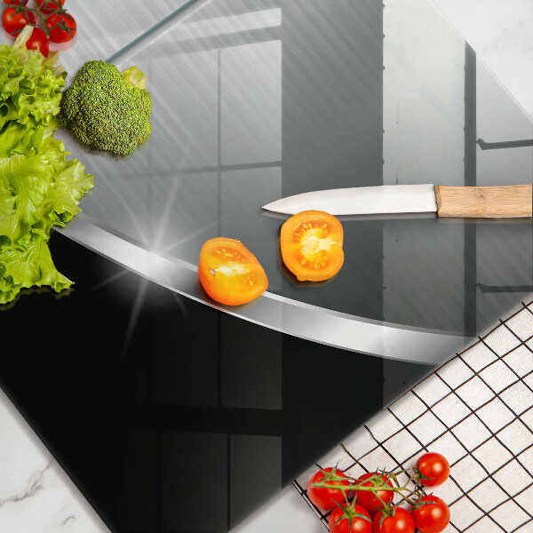 Herdabdeckung Abstraktion mit Metall