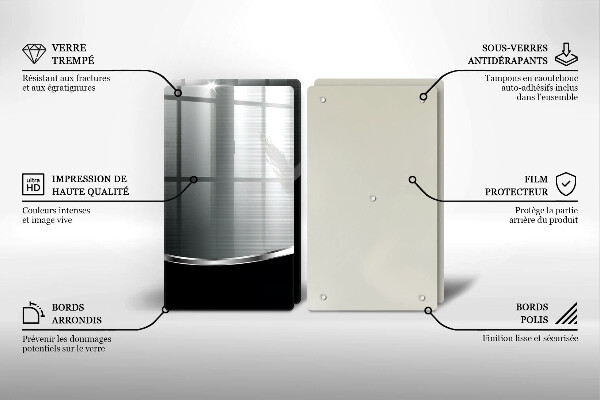 Herdabdeckung Abstraktion mit Metall