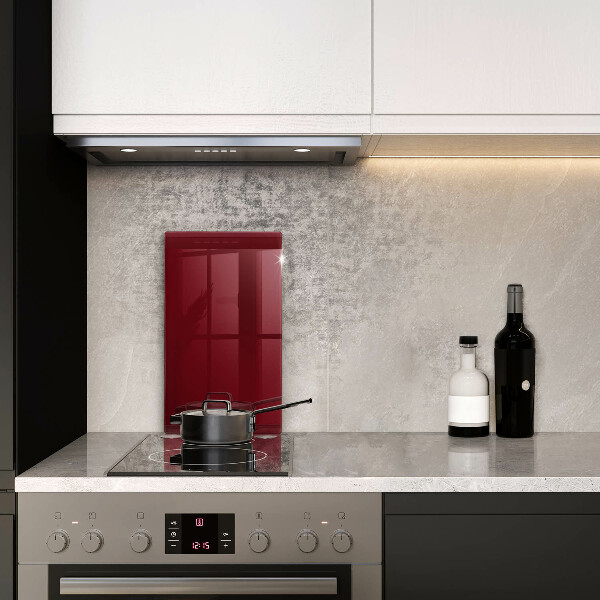 Herd schutzplatte weinrote Farbe