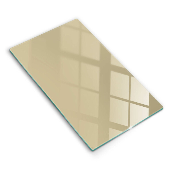 Abdeckung induktionskochfeld Beige Farbe