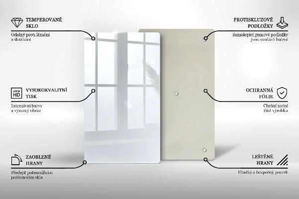 Abdeckung induktionskochfeld weiße Farbe