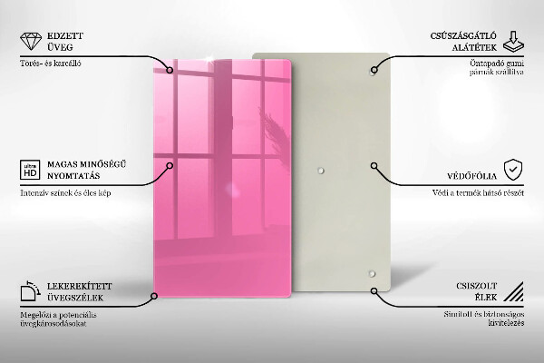 Abdeckung induktionskochfeld Pinke Farbe