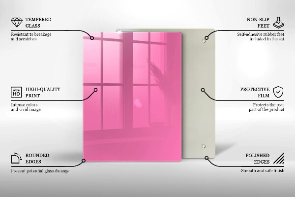 Abdeckung induktionskochfeld Pinke Farbe