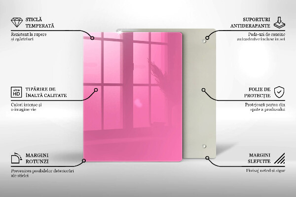 Abdeckung induktionskochfeld Pinke Farbe