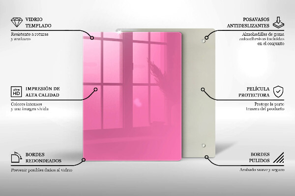 Abdeckung induktionskochfeld Pinke Farbe