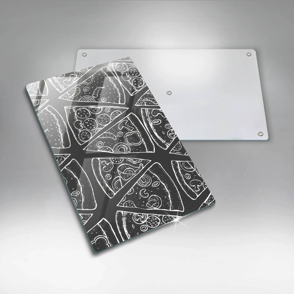 Herd abdeckplatte Pizzaillustration
