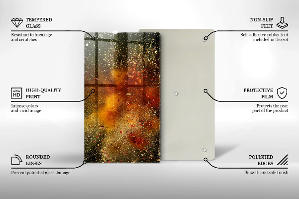 Herd abdeckplatte Bunte Gewürze