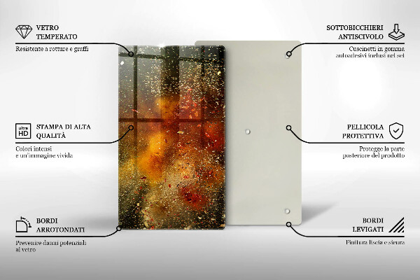 Herd abdeckplatte Bunte Gewürze