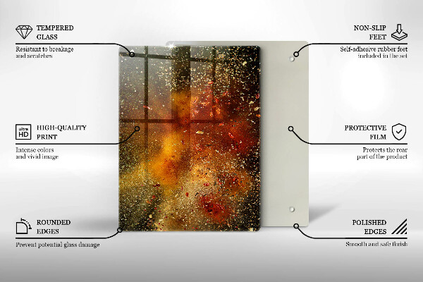Herd abdeckplatte Bunte Gewürze