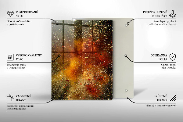 Herd abdeckplatte Bunte Gewürze