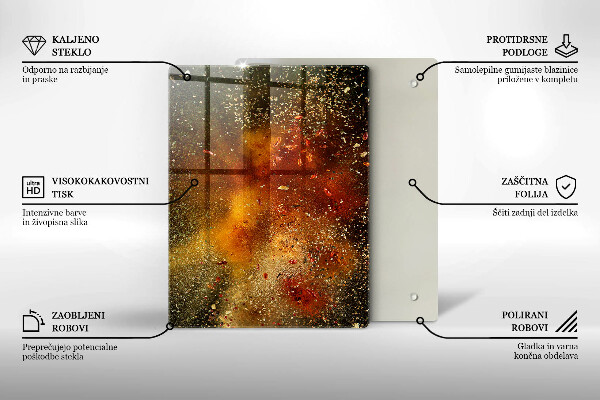 Herd abdeckplatte Bunte Gewürze