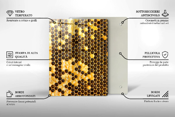 Herd abdeckplatte Bienenwabe