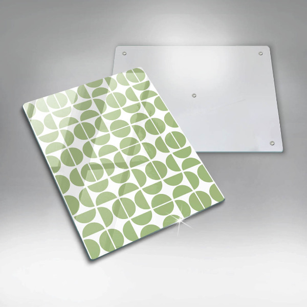 Herd abdeckplatte Muster aus Boho-Formen