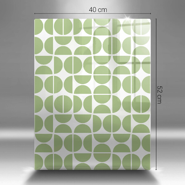 Herd abdeckplatte Muster aus Boho-Formen