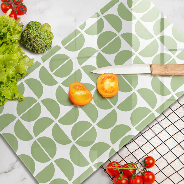 Herd abdeckplatte Muster aus Boho-Formen