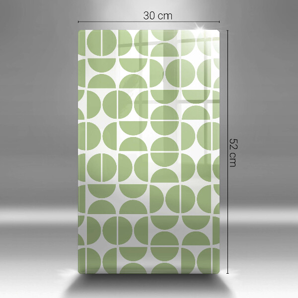 Herd abdeckplatte Muster aus Boho-Formen