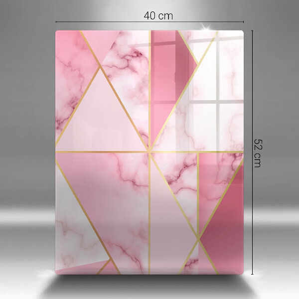 Herd abdeckplatte Geometrischer Marmor