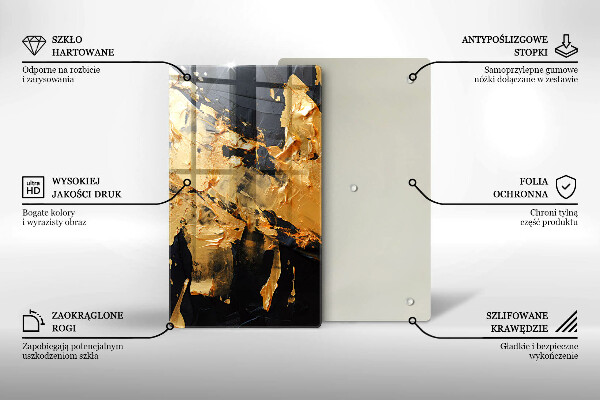 Herd abdeckplatte Elegante Farbstruktur