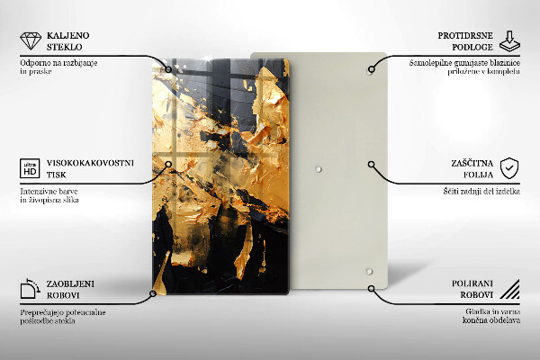 Herd abdeckplatte Elegante Farbstruktur