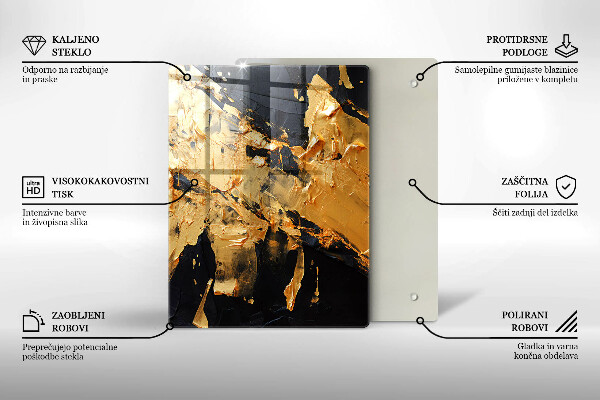 Herd abdeckplatte Elegante Farbstruktur