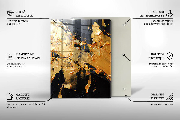 Herd abdeckplatte Elegante Farbstruktur