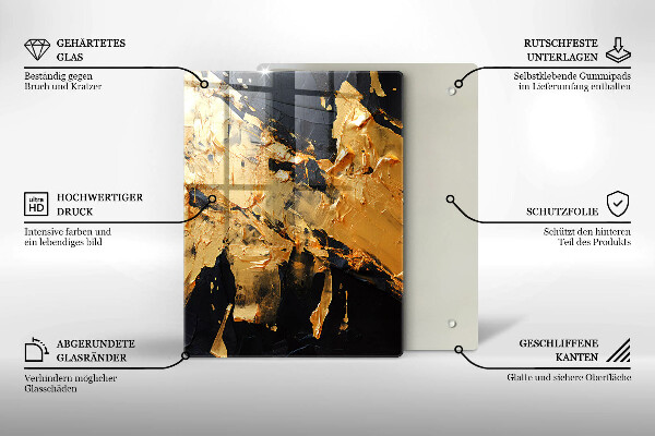 Herd abdeckplatte Elegante Farbstruktur