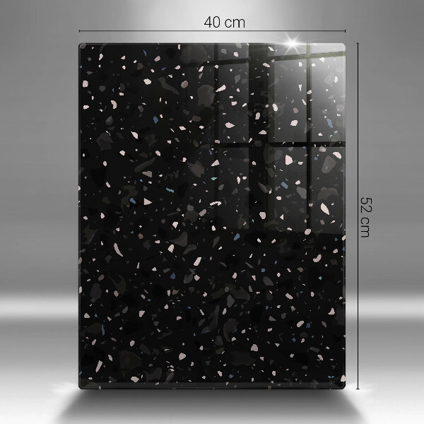 Herd abdeckplatte Dunkles Steinzeug