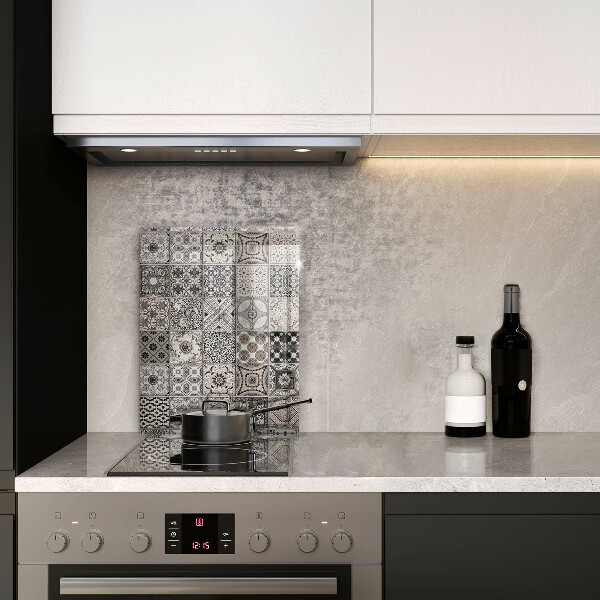 Herd abdeckplatte Dekorative Fliesen