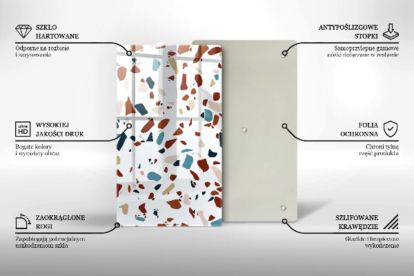 Herd abdeckplatte Dekorativer Stein