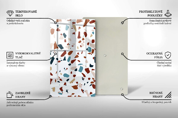 Herd abdeckplatte Dekorativer Stein