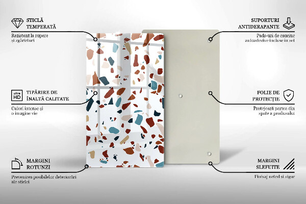 Herd abdeckplatte Dekorativer Stein