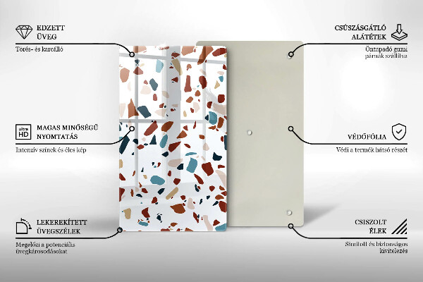 Herd abdeckplatte Dekorativer Stein