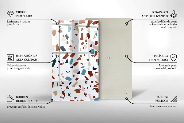 Herd abdeckplatte Dekorativer Stein