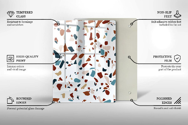 Herd abdeckplatte Dekorativer Stein