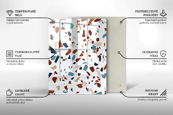 Herd abdeckplatte Dekorativer Stein