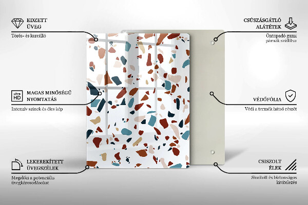 Herd abdeckplatte Dekorativer Stein
