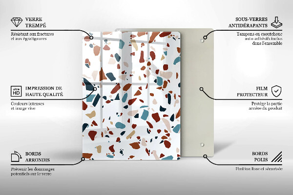 Herd abdeckplatte Dekorativer Stein
